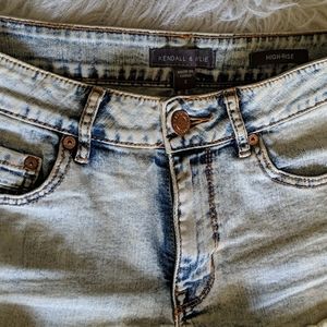 Kendall and Kylie High Rise shorts